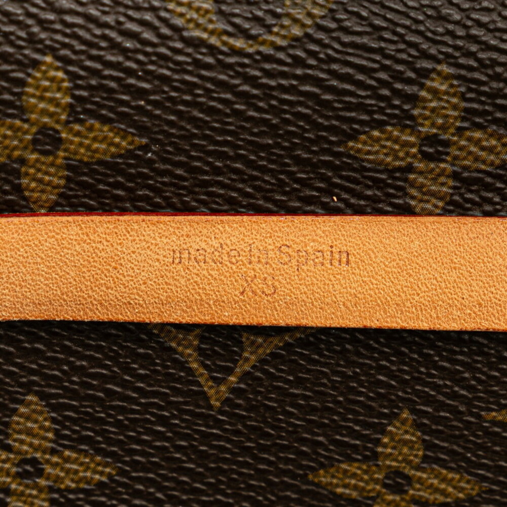 LOUIS VUITTON Authentic Brown Monogram Leather Pochette Hobo Bag - Picture 10 of 10